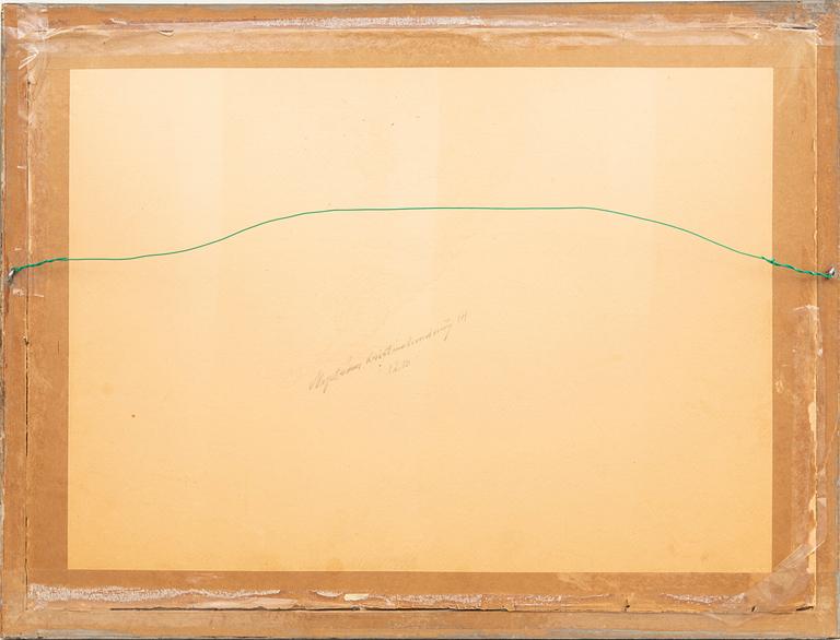Gerhard Nordström,  mixed media signed and dated 52.