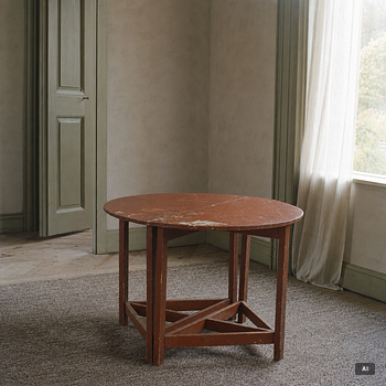 Moon tables, a pair, 19th century.