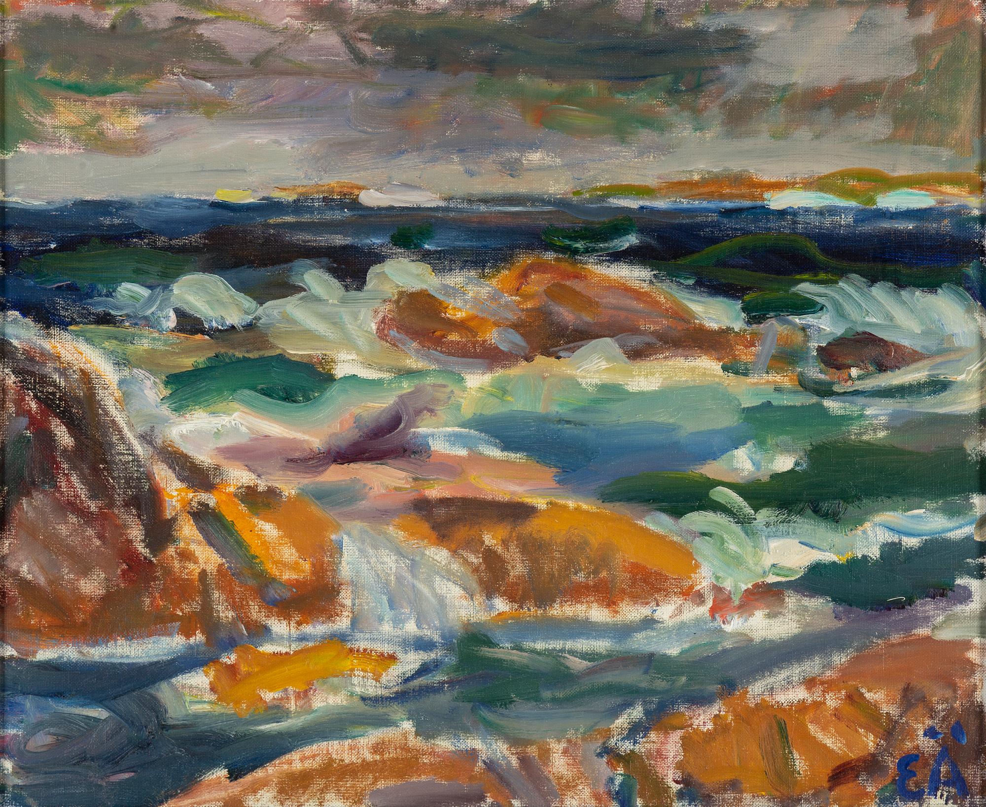 ERLING ÄRLINGSSON, oil on canvas, signed.