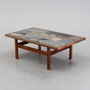 A coffee table, "Conglo", deisigned by Erling Viksjø, Norway, 1960's-80's.