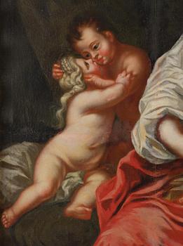 David Klöcker Ehrenstrahl, hans ateljé, Caritas, Allegori över kärleken.