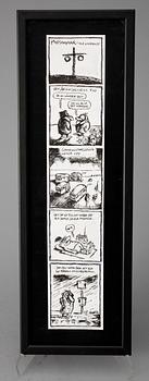 ULF LUNDKVIST, blandteknik. Signerad.