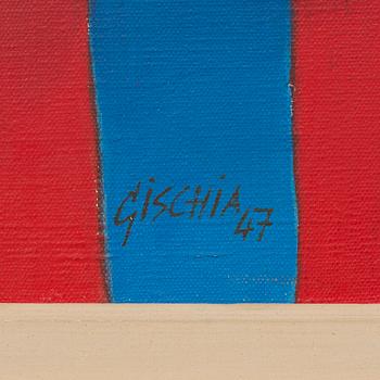 LÉON GISCHIA, olja på duk, signerad och daterad 47.