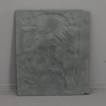 SÄTTUGNSPLATTA, gjutjärn, Örmobruk. 1800-tal.