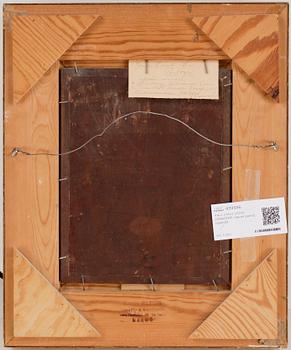 PAUL EMILE LÉON PERBOYRE, olja på pannå, signerad.