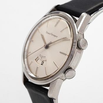 Girard-Perregaux, Alarm, wristwatch, 34 mm.