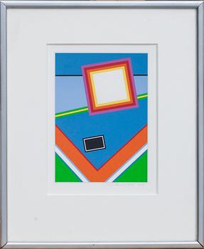PETER FREUDENTHAL, gouache, signerad o daterad 1983.
