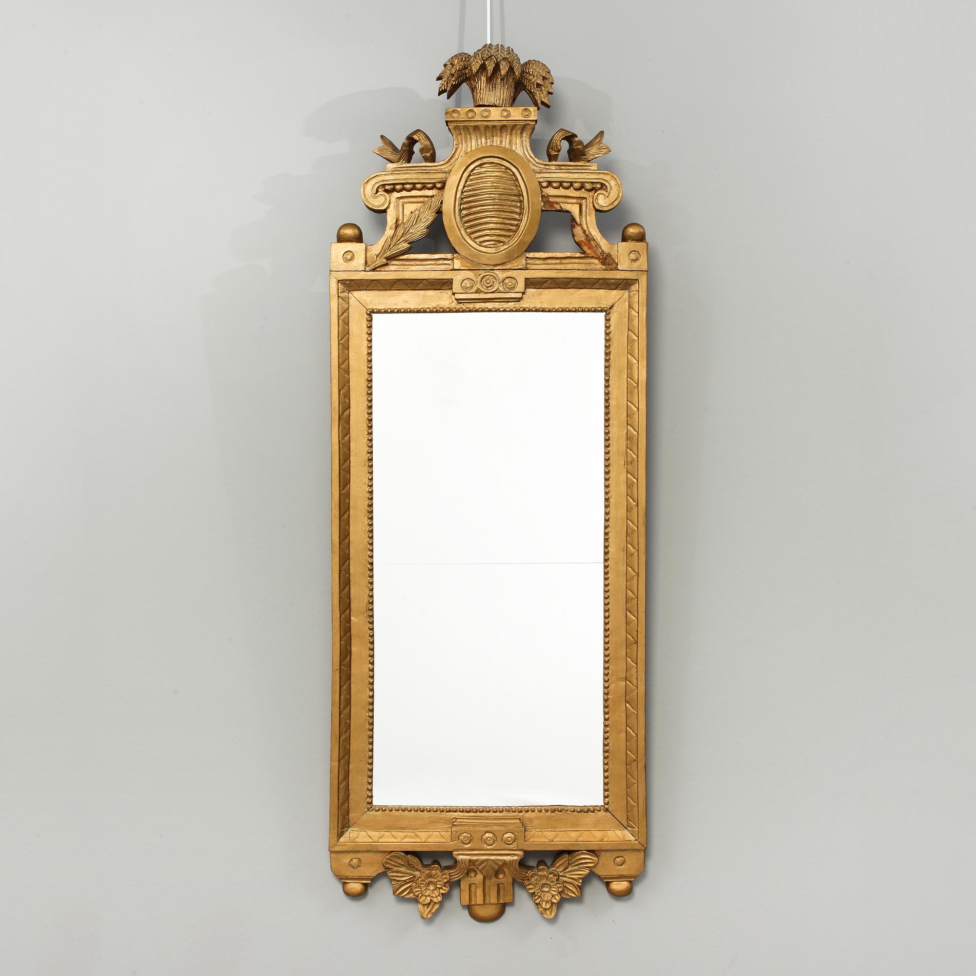 SPEGEL, gustaviansk stil, 1800-tal.