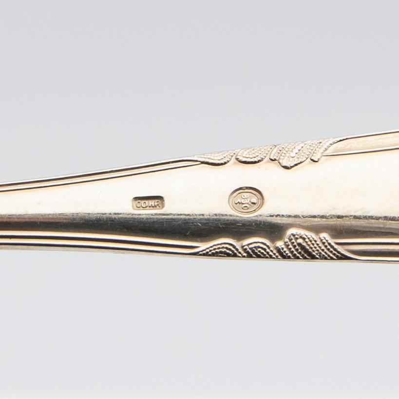 Cutlery set in silver, 89 pieces, Cohr Denmark, mid-20th century.