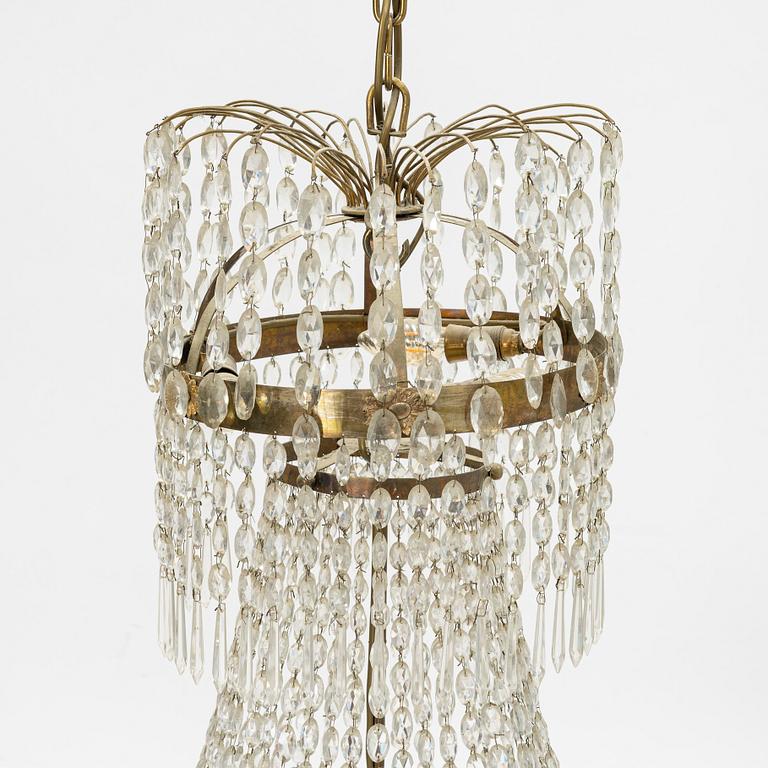 An Empire chandelier, first half of the 19th Century.