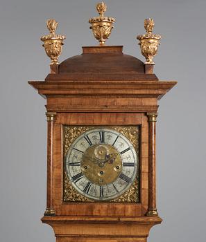 A Zacharias Besck, Stockholm, longcase clock, early 18th century.