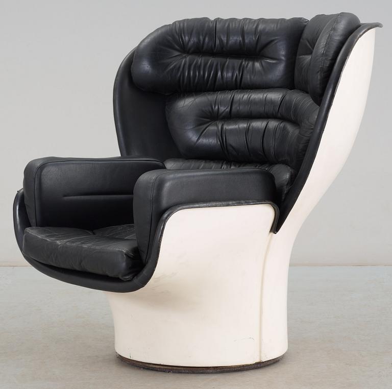 A Joe Colombo 'Elda' lounge chair, Comfort, Italy.