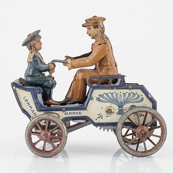 Lehmann, A tinplate "Naughty boy 495" Germany. In production 1903-1909.