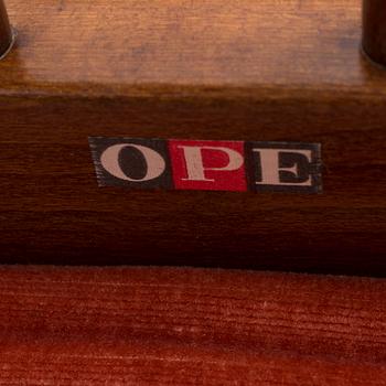 FÅTÖLJER, ett par, "Skrindan", Kerstin Hörlin-Holmquist, 1900-talets andra hälft.