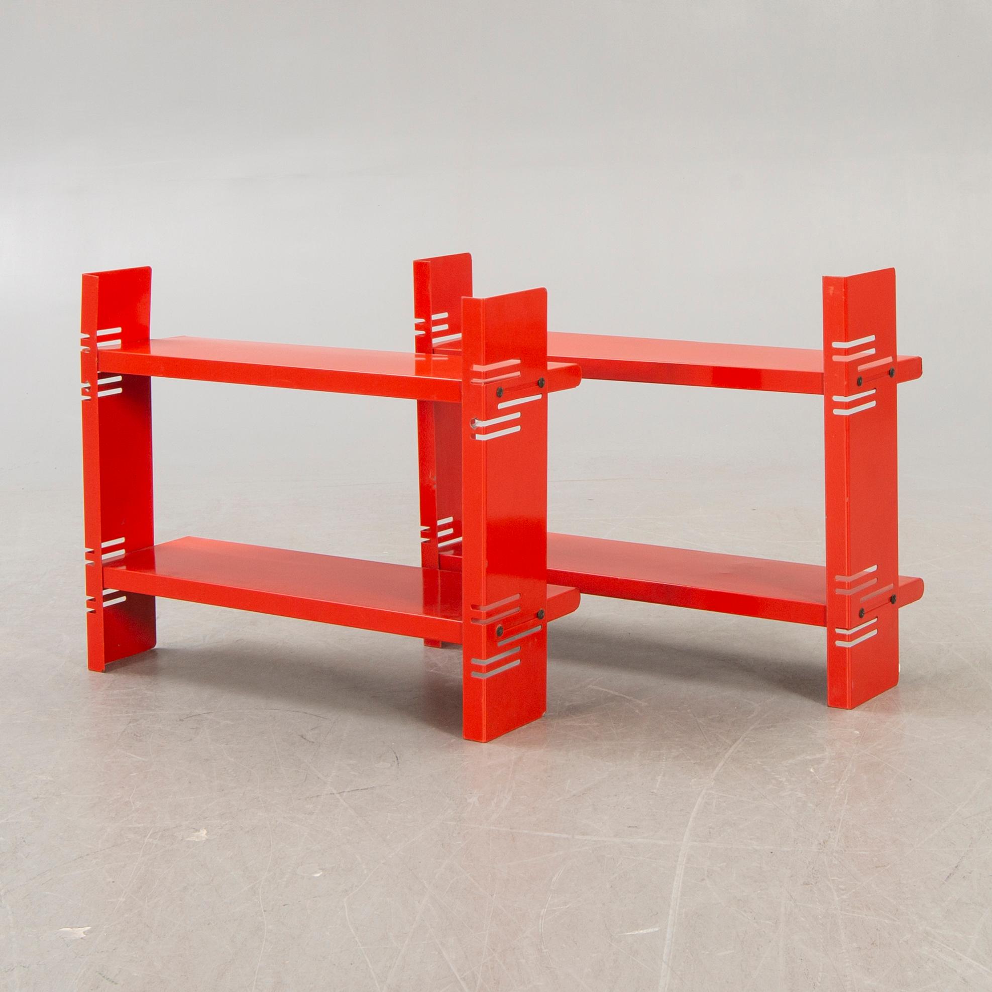 Bookcases, 2 pcs, "Congresso" Lips Vago Italy, 1970s.