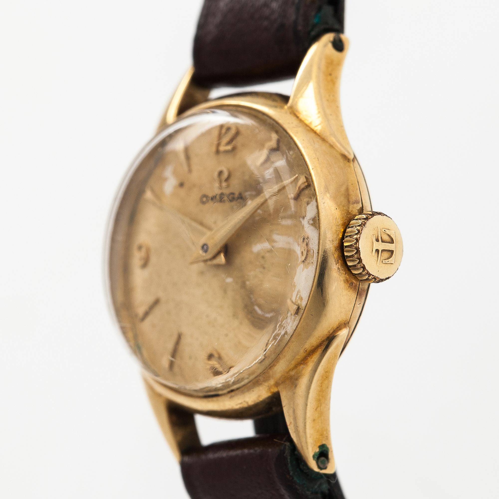 Omega, wristwatch, 20 mm.