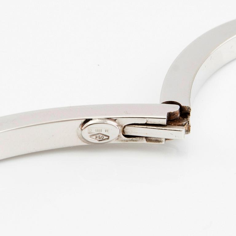Stelt armband 18K vitguld, Cecchinato Trissino Vicenza Italy.