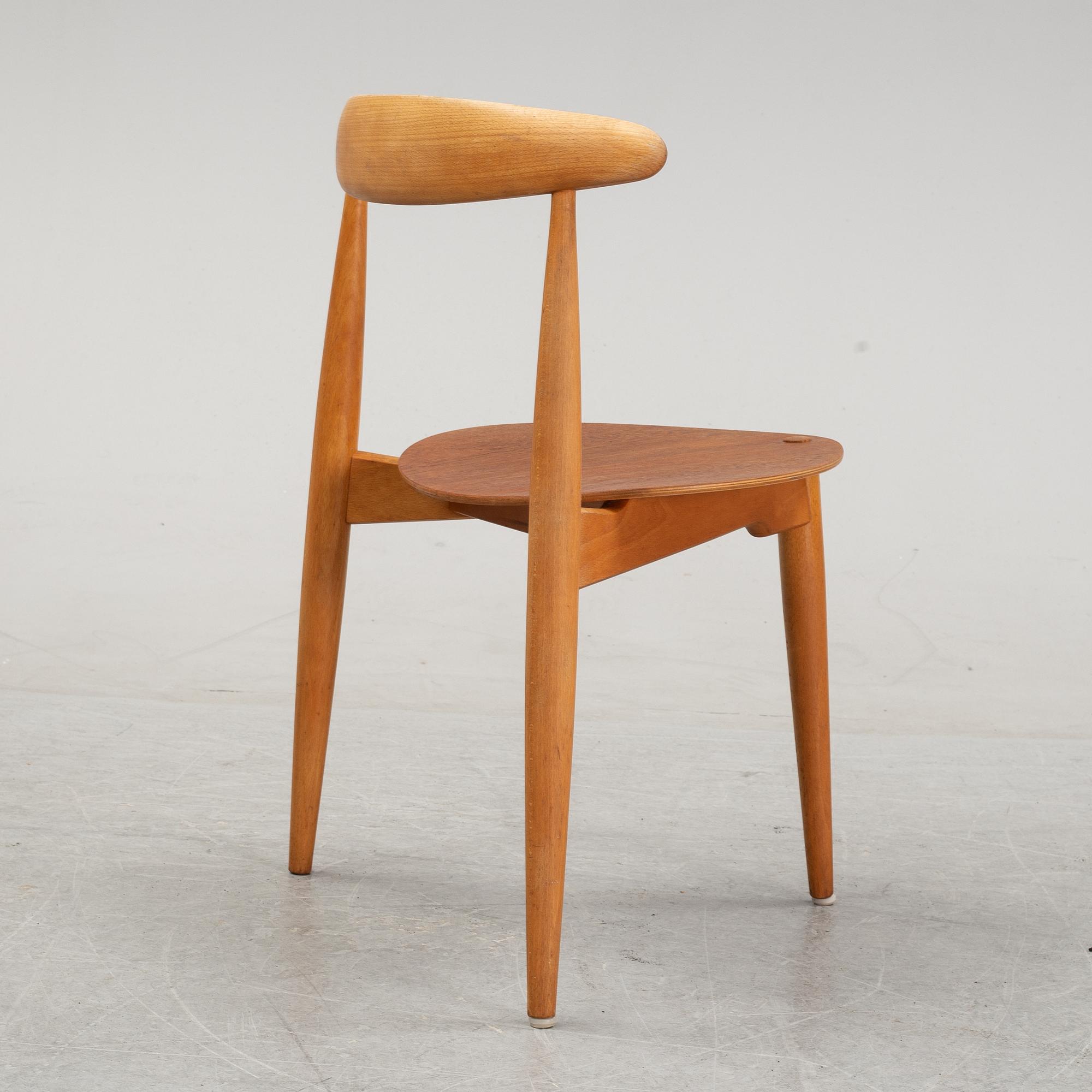 Hans Wegner, "Hjertestolen", Fritz Hansen, Danmark.