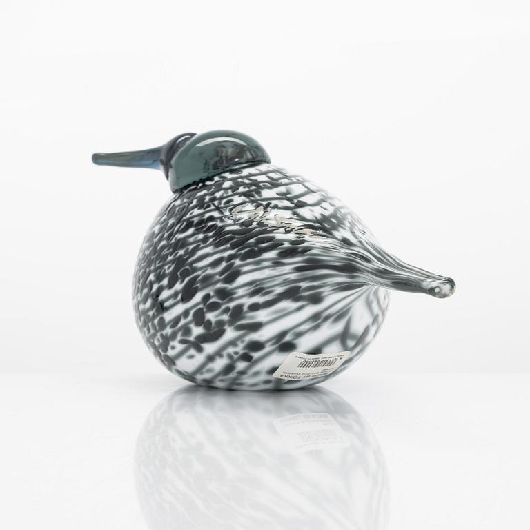 Oiva Toikka, A glass bird, signed O. Toikka Nuutajärvi 2012.