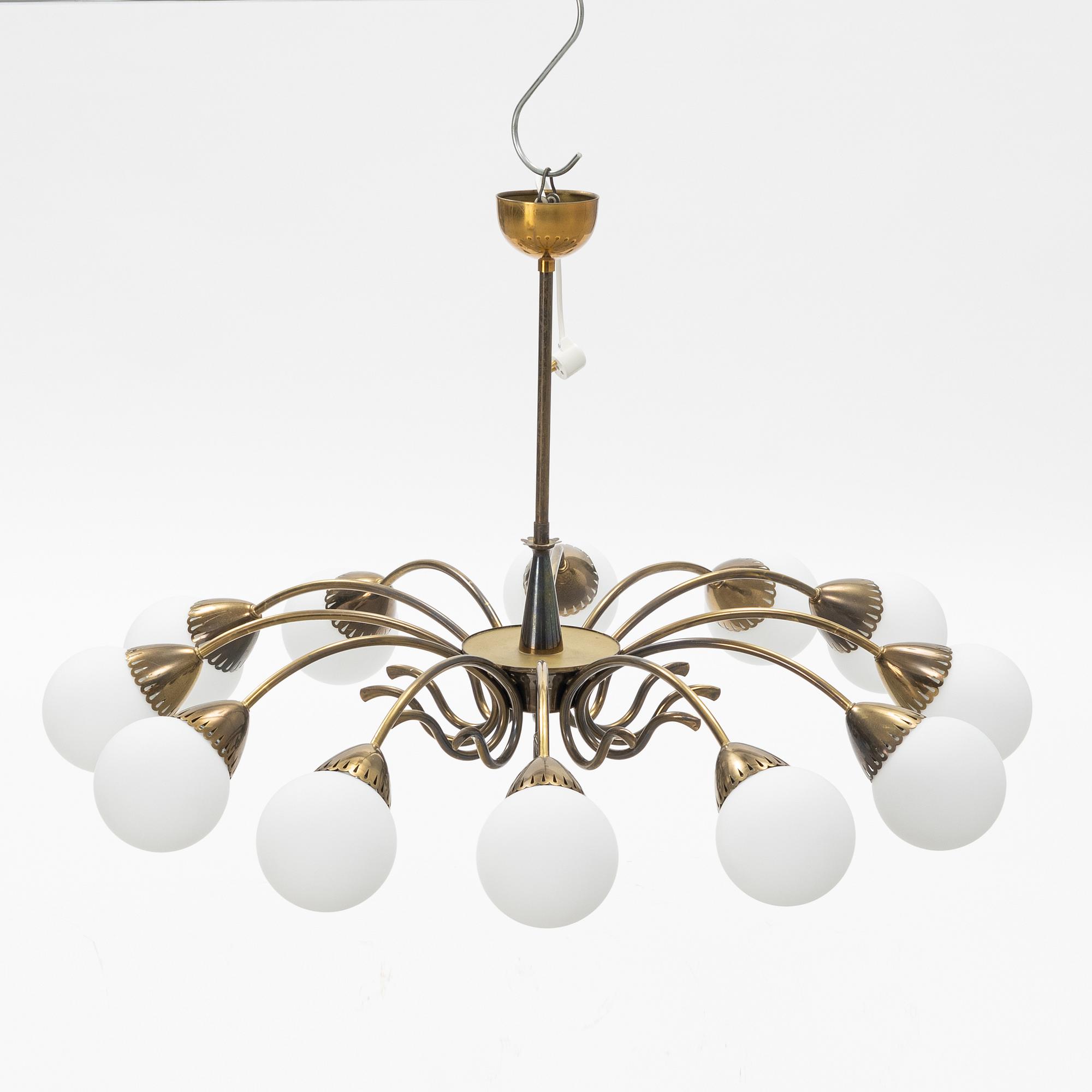 A 1950's ceiling lamp.