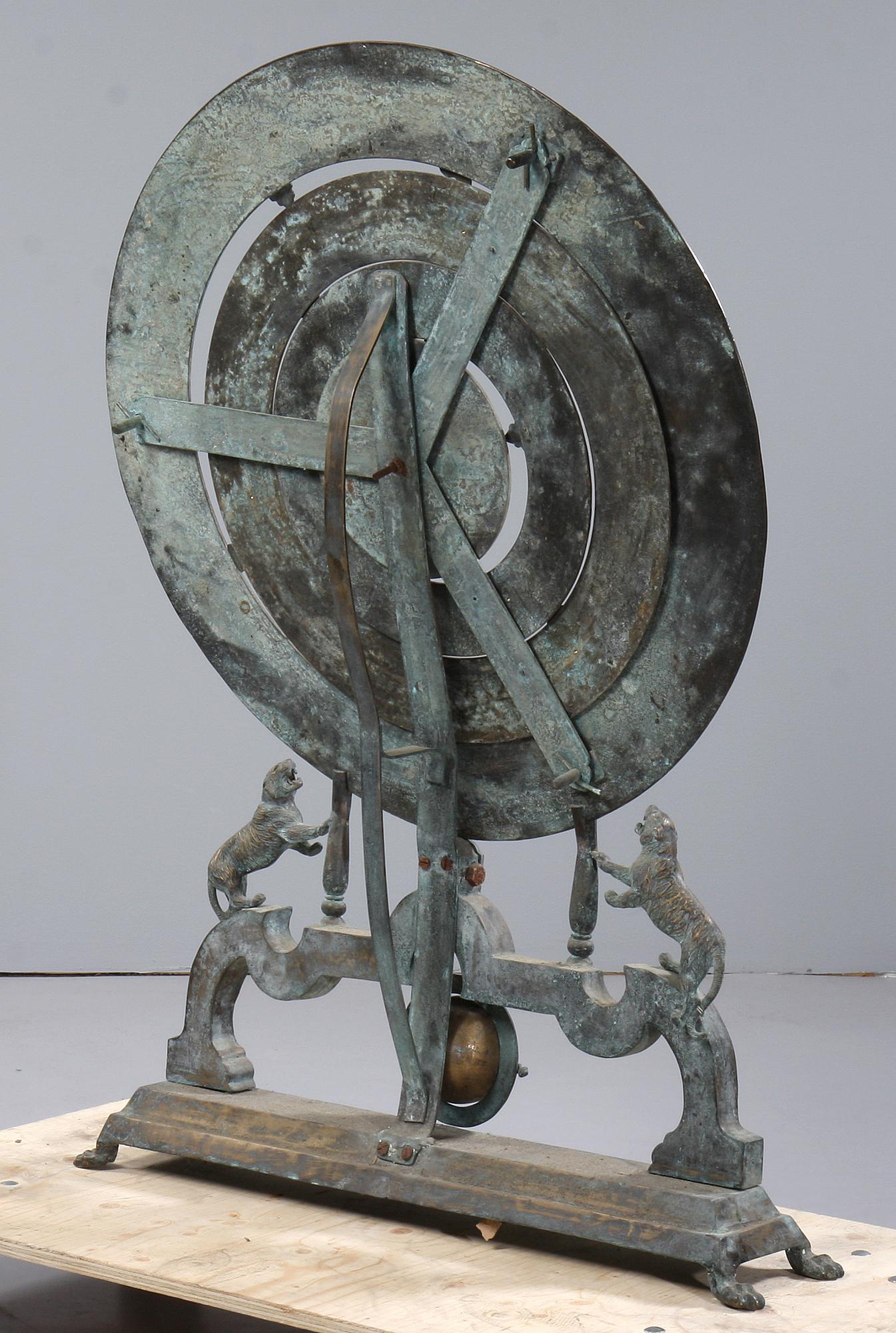 ASTROLABIUM, mässing, 1900-tal.