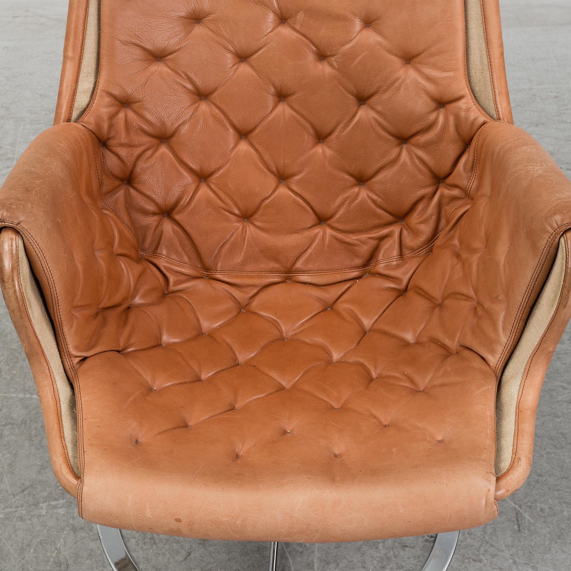 BRUNO MATHSSON, fåtölj, Jetson, Dux, 1900-talets andra hälft.