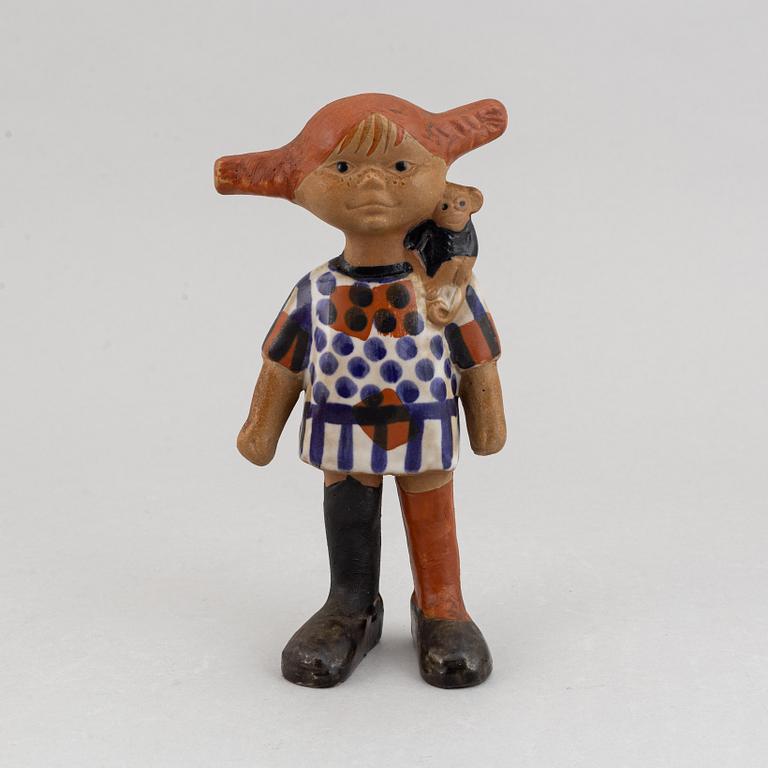 Lisa Larson, a 'Pippi' stoneware figurine for Gustavsberg.