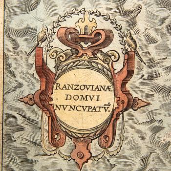 Marcus Jordan, map for Ggeorg Braun & Frans Hogenberg 'Civitates Orbis Terrarum', Cologne ca 1585-90.