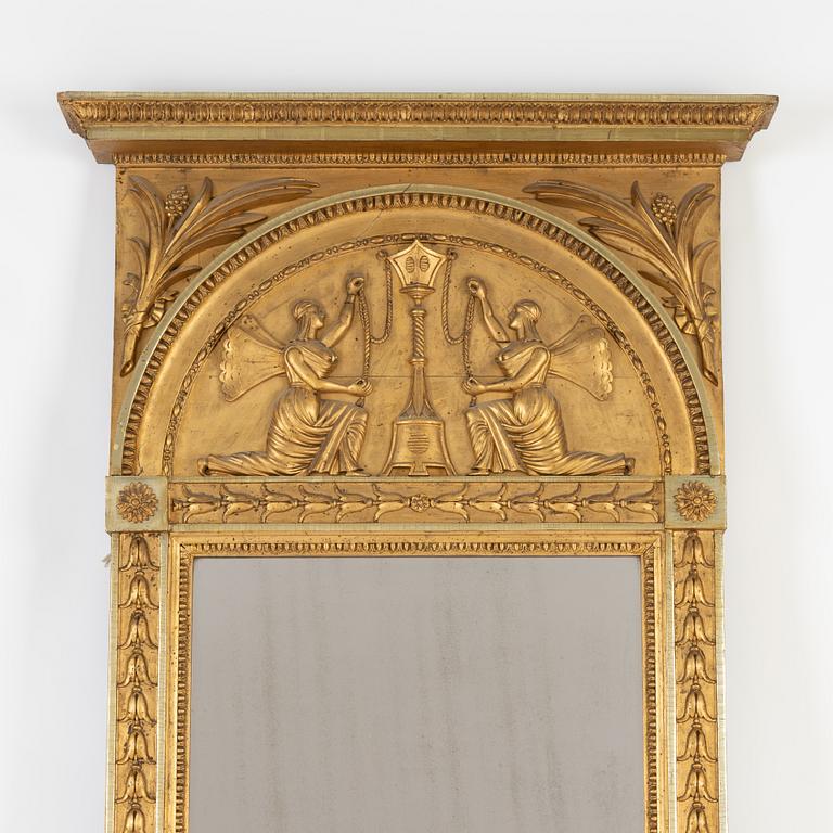 Spegel, empire, 1800-talets första hälft.