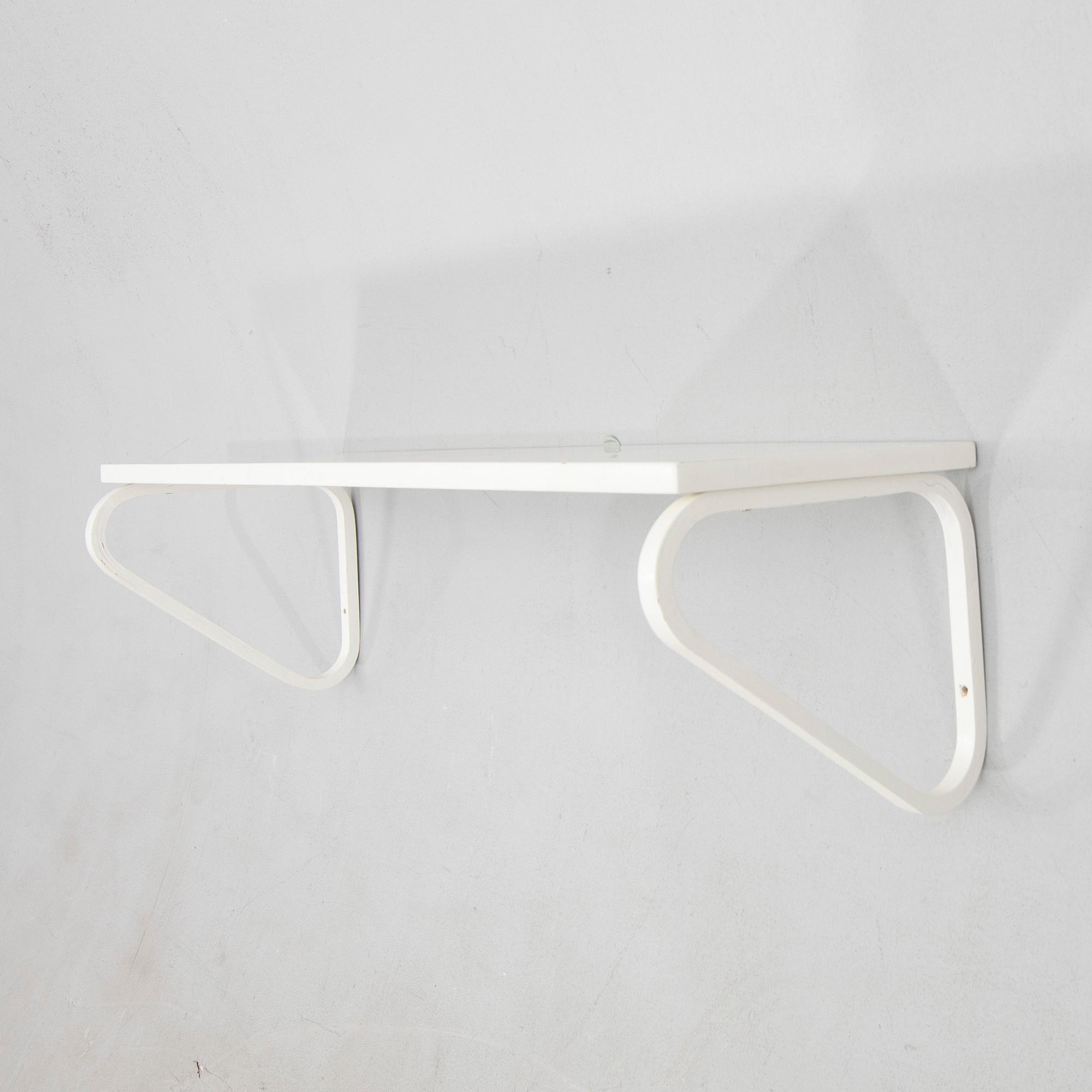 Alvar Aalto, Wall shelf, model 112B, Artek, second half of the 20th century.