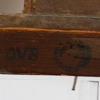 Olof Wetterberg, a Gustavian mirror, Jönköping and Kalmar, late 18th Century.