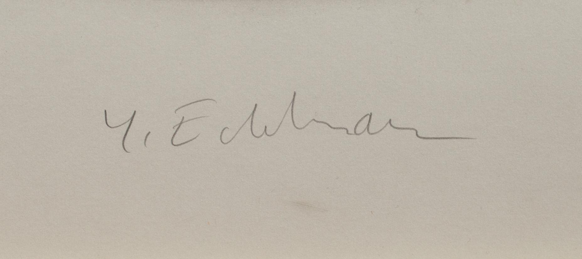 YRJÖ EDELMANN, färglitografi, signerad och numrerad 110/175.