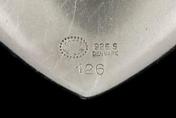 HÄNGSMYCKE, sterling silver, Henry Heerup för Georg Jensen.