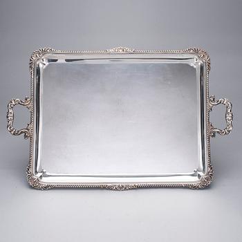 BRICKA, sterlingsilver, William Aitken, Birmingham, England 1912. Vikt ca 3700 g.