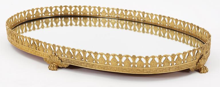 BORDSPLATEAU, Frankrike, 1800-talets början. Empire.