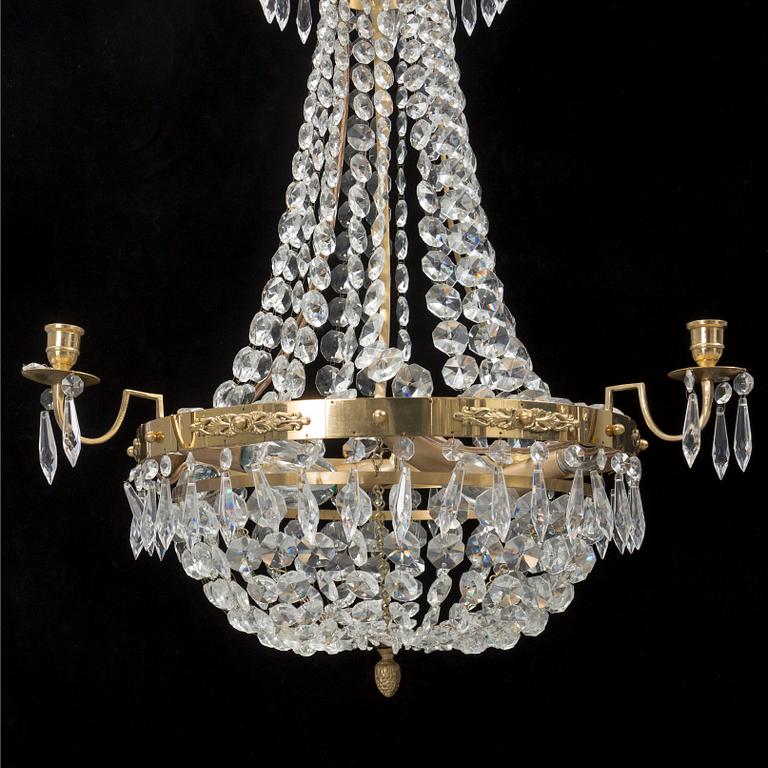 A second half of the 20th century chandelier.