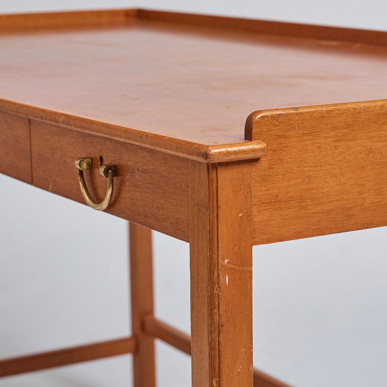 Josef Frank, a mahogany desk, version of model 2115, Firma Svenskt Tenn, Stockholm, Sweden.