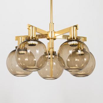 Hans-Agne Jakobsson, taklampa, modell 348/5, Markaryd, 1900-talets andra hälft.