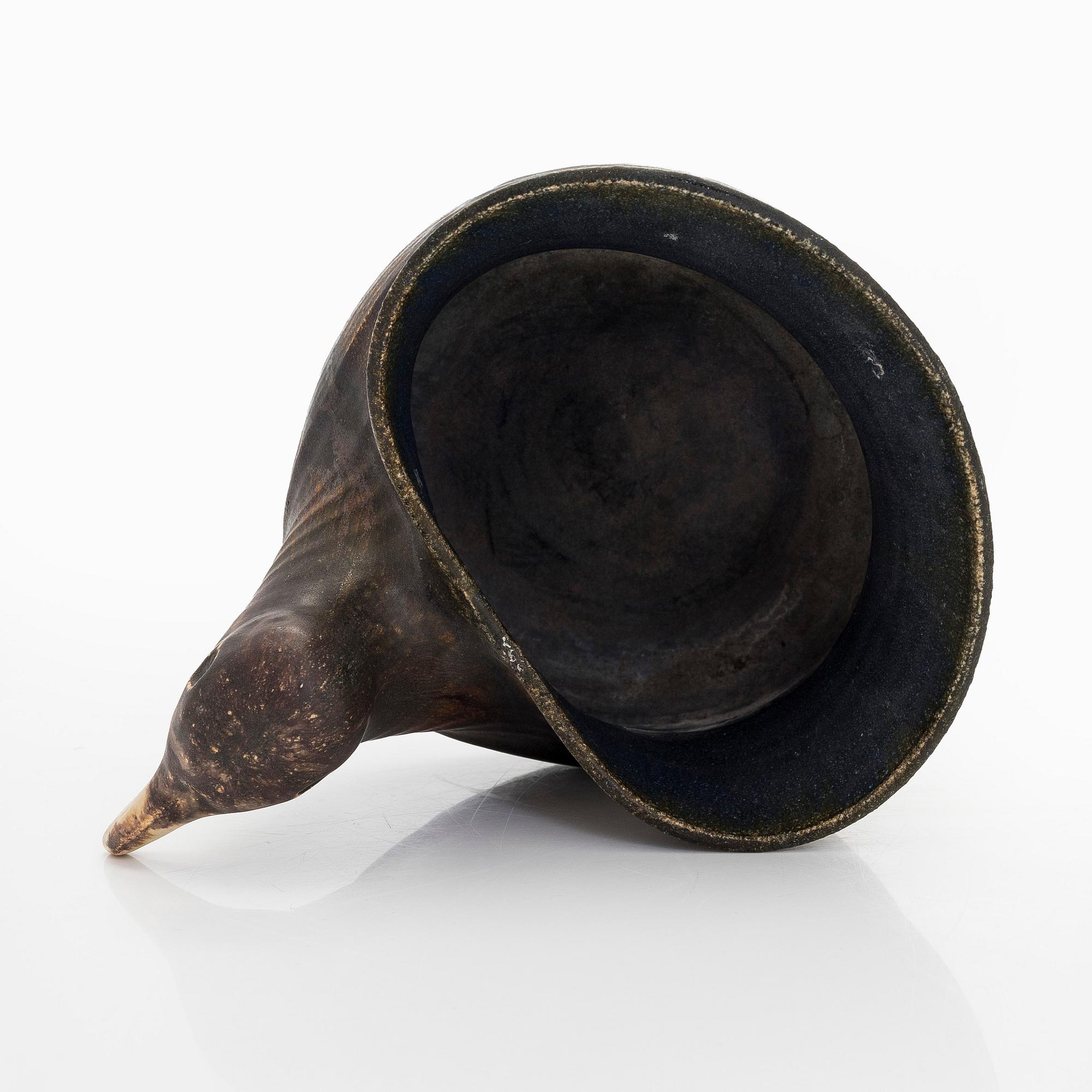 Teemu Luoto, A ceramic sculpture, signed and dated -82.