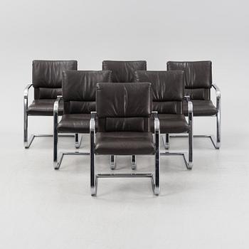 Mario Bellini, 6 armchairs, "Figura", Vitra.