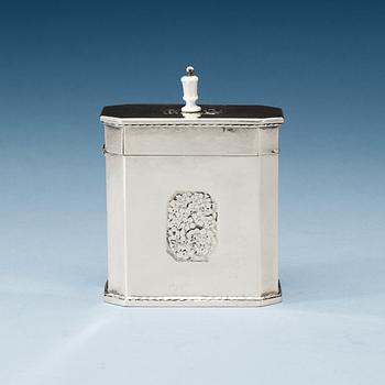 632. An Atelier Borgila box with a bone finial, Stockholm 1921.