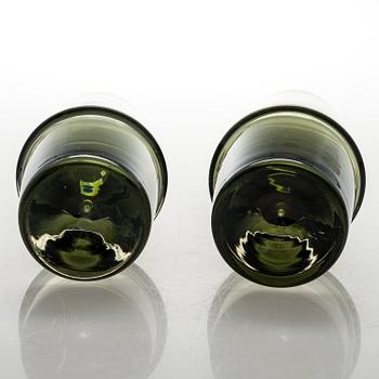 ERKKI VESANTO, VASER, 4 st, glas. Signerade.