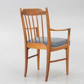 Carl Malmsten, skrivbord "Guldheden", med stol.