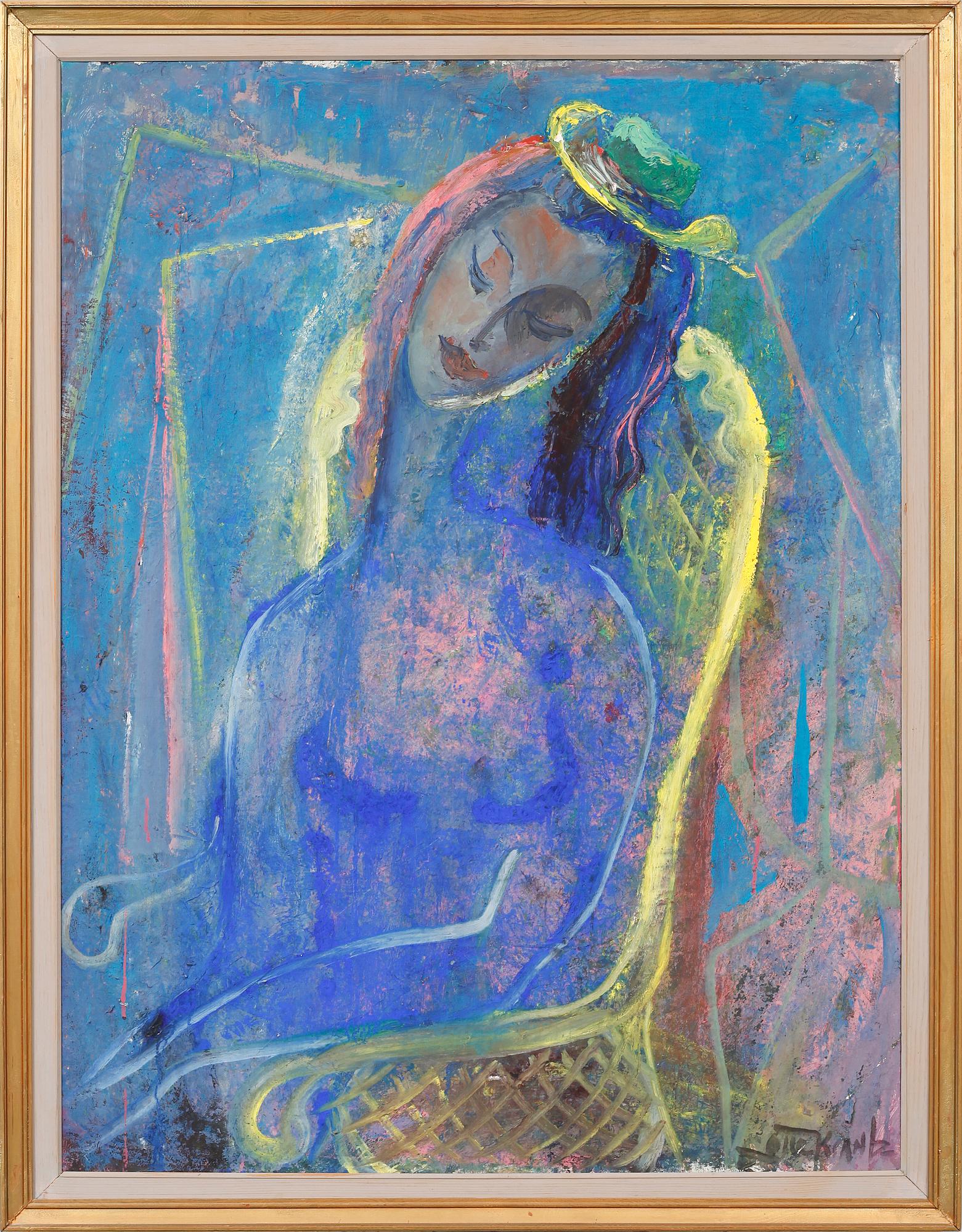 OLLE KRANTZ, olja på duk, signerad.