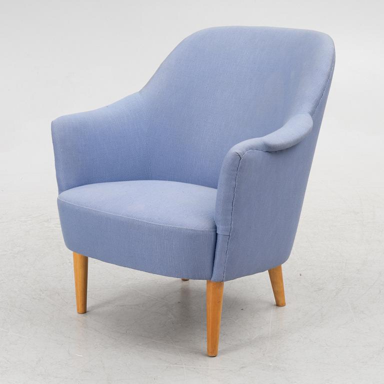 Carl Malmsten, fåtölj, "Samsas", 1900-talets andra hälft.