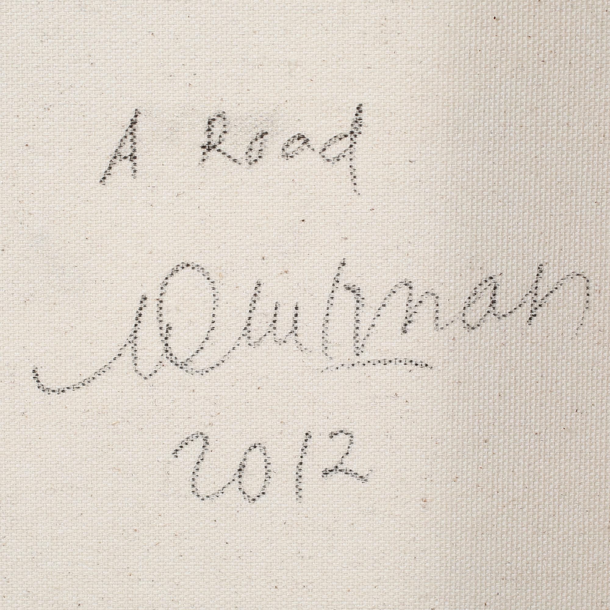 AYLINE OLUKMAN, olja på duk, signerad a tergo samt daterad 2012.
