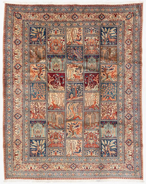 Rug, Kashmar, approx. 372 x 294 cm.