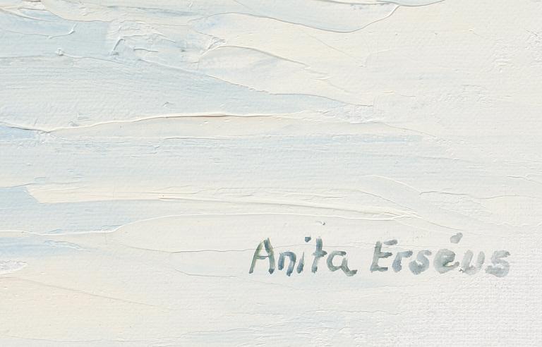 ANITA ERSÉUS, olja på duk, signerad.