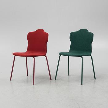 Claesson Koivisto Rune, two 'Jacket' prototype chairs, Offecct.