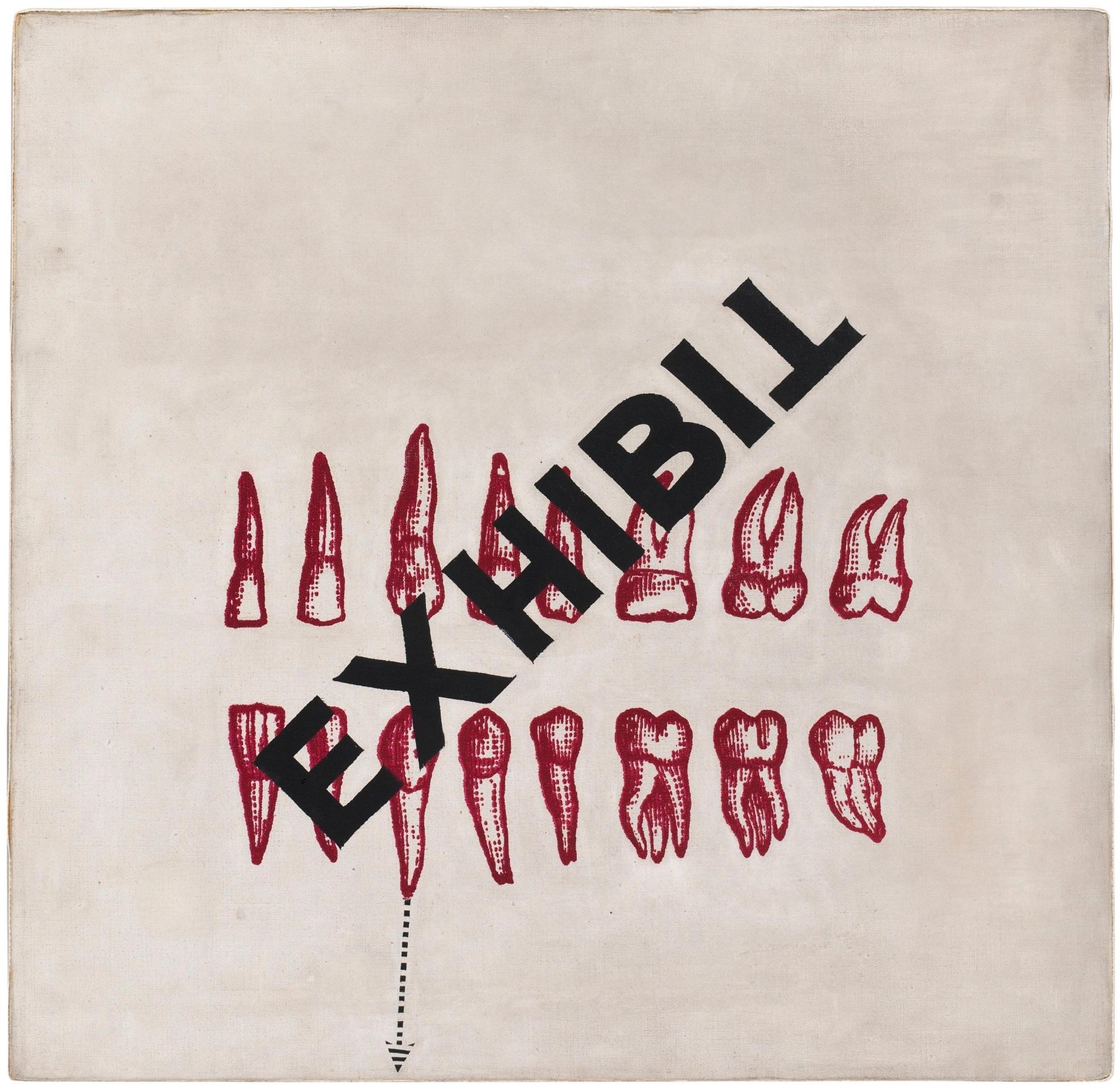 George Brecht, "EXHIBIT".
